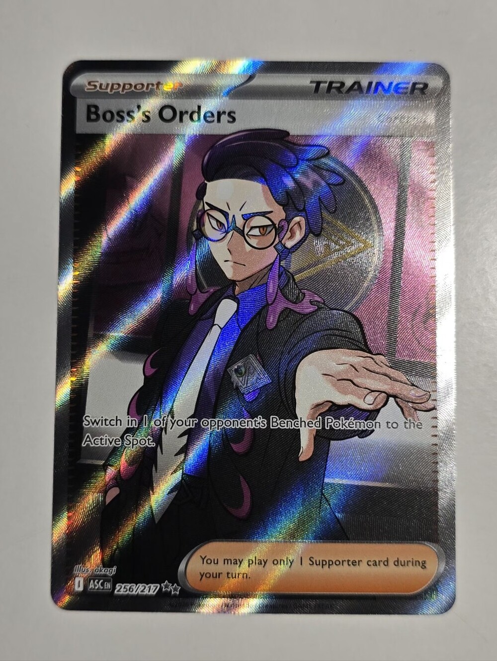 Pokemon Boss's Orders [Corbeau] Ascended HeroesUltra Rare• 256/217
